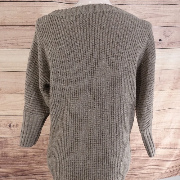 EXPRESS ROUND NECK MERINO WOOL ACRYLIC SWEATER WOMENS SIZE M MEDIUM - Picture 3 of 6